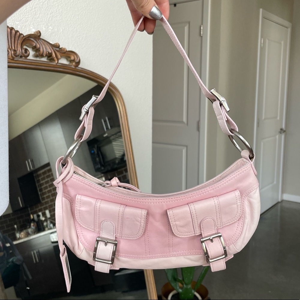 VTG pink DKNY mini purse